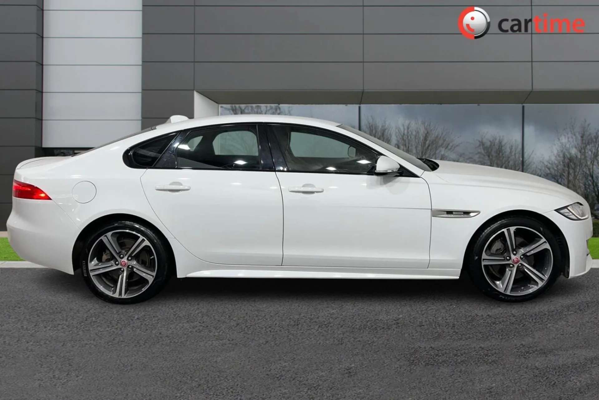 A 2018 JAGUAR XF 2.0 R-SPORT 4d 247 BHP Heated Front Seats, Heated Windscreen, 10-Inch Touchscreen, 360 Park Distance Control, Black Leather Interior Fuji White, 19-In A 2018 JAGUAR XF 2.0 R-SPORT 4d 247 BHP Heated Front Seats, Heated Windscreen, 10-Inch Touchscreen, 360 Park Distance Control, Black Leather Interior Fuji White, 19-In