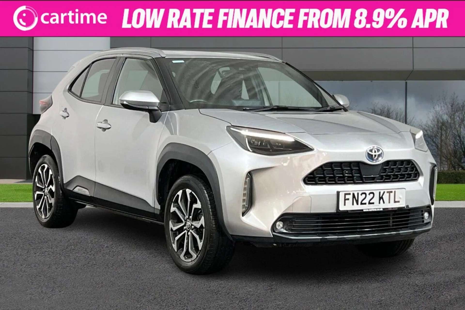 A 2022 TOYOTA YARIS CROSS 1.5 DESIGN FHEV 5d 115 BHP Reverse Camera, DAB Digital Radio/Bluetooth, Smartphone Integration, Adaptive Cruise Control, 8-Inch Media Display Silver, A 2022 TOYOTA YARIS CROSS 1.5 DESIGN FHEV 5d 115 BHP Reverse Camera, DAB Digital Radio/Bluetooth, Smartphone Integration, Adaptive Cruise Control, 8-Inch Media Display Silver,