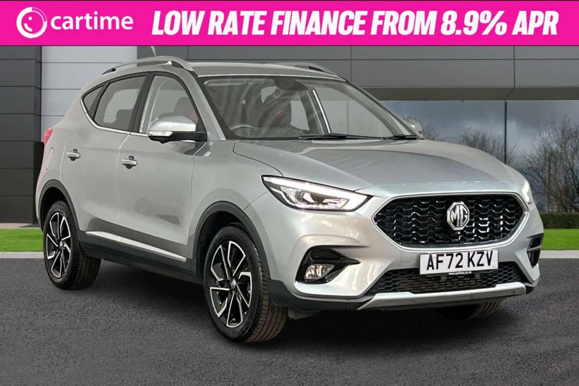 A 2023 MG MG ZS 1.0 EXCLUSIVE T-GDI 5d 110 BHP Heated Seats, 10-Inch Touchscreen, Blind Spot Monitoring, 360 Degree Camera, Keyless Entry Monument Silver, 17-Inch All A 2023 MG MG ZS 1.0 EXCLUSIVE T-GDI 5d 110 BHP Heated Seats, 10-Inch Touchscreen, Blind Spot Monitoring, 360 Degree Camera, Keyless Entry Monument Silver, 17-Inch All