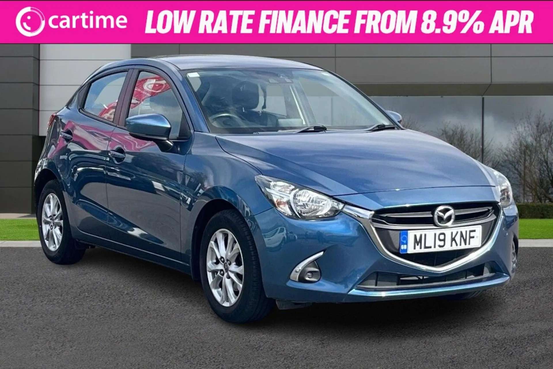 A 2019 MAZDA MAZDA2 1.5 SE-L NAV PLUS 5d 89 BHP Rear Parking Sensors, Satellite Navigation, AM-FM DAB Radio, Cruise Control, Lane Departure Warning Deep Crystal Blue, 15- A 2019 MAZDA MAZDA2 1.5 SE-L NAV PLUS 5d 89 BHP Rear Parking Sensors, Satellite Navigation, AM-FM DAB Radio, Cruise Control, Lane Departure Warning Deep Crystal Blue, 15-