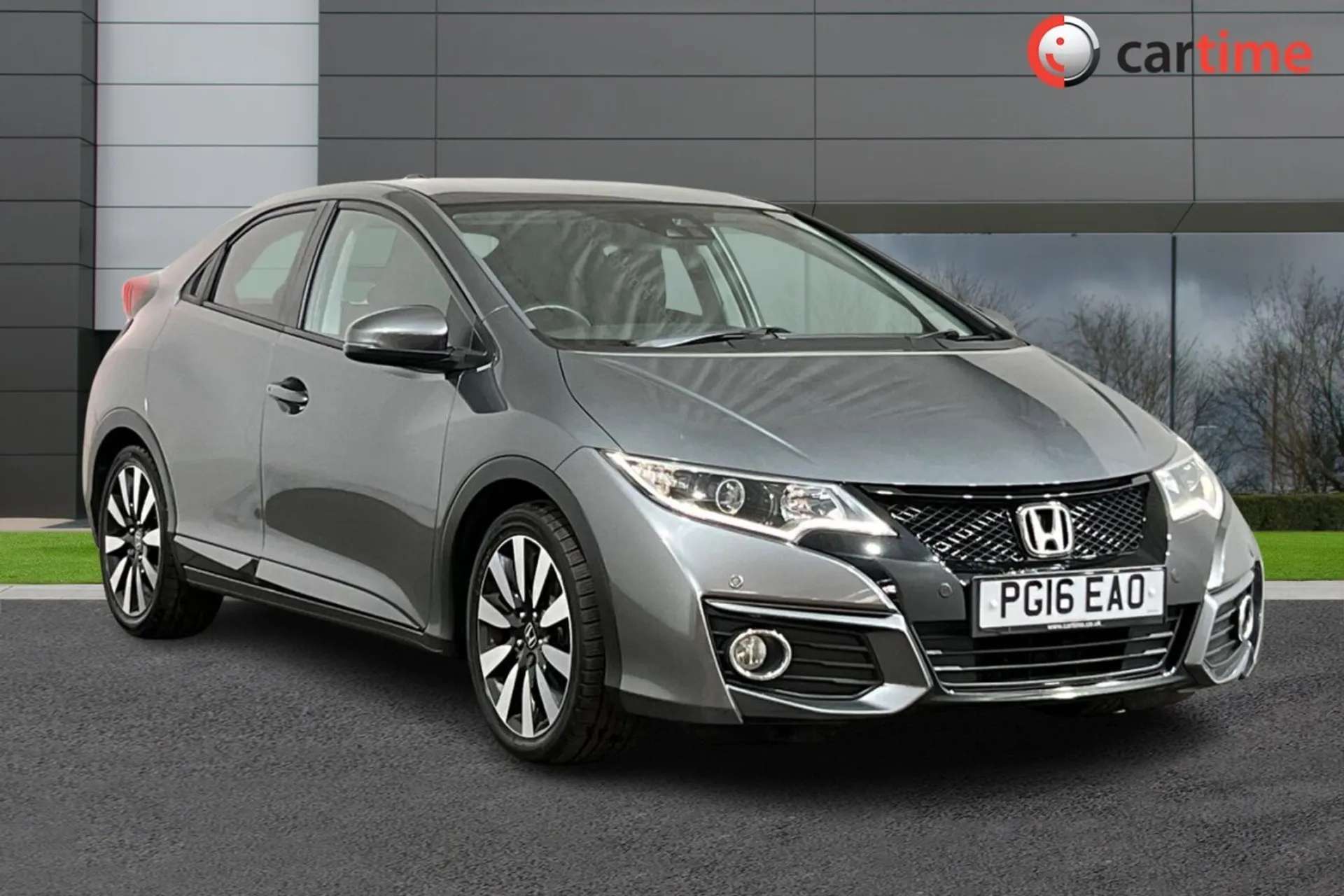 A 2016 HONDA CIVIC 1.8 I-VTEC SR 5d 140 BHP Rear Parking Camera, Parking Sensors, Front Seats - Heated, Glass Roof, Climate Control Metallic Grey, Leather Seats A 2016 HONDA CIVIC 1.8 I-VTEC SR 5d 140 BHP Rear Parking Camera, Parking Sensors, Front Seats - Heated, Glass Roof, Climate Control Metallic Grey, Leather Seats