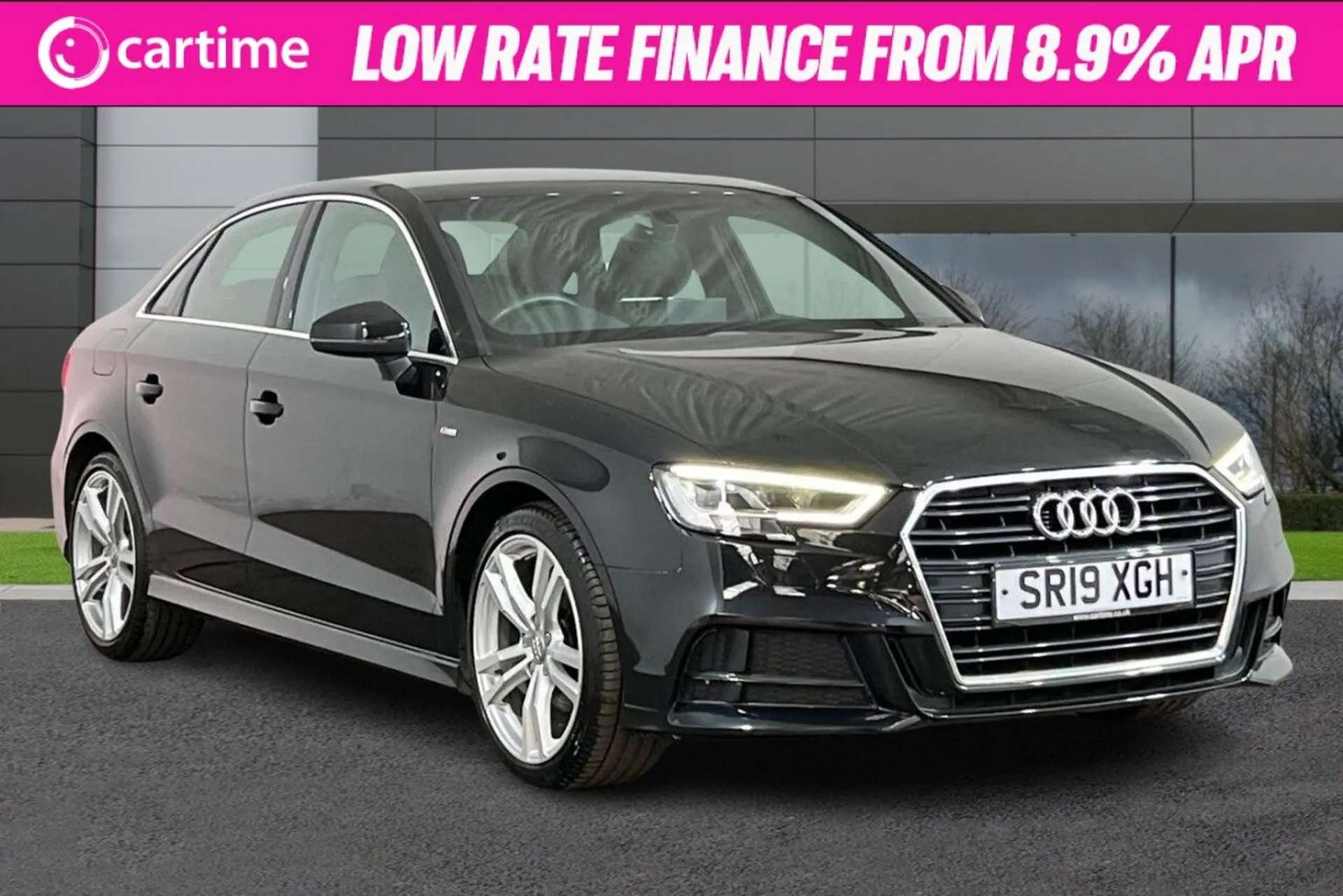 A 2019 AUDI A3 1.5 TFSI S LINE 4d 148 BHP 7in Satellite Navigation Display, Apple CarPlay / Android Auto, Rear Parking Sensors, Half Leather Interior, DAB / Bluetoot A 2019 AUDI A3 1.5 TFSI S LINE 4d 148 BHP 7in Satellite Navigation Display, Apple CarPlay / Android Auto, Rear Parking Sensors, Half Leather Interior, DAB / Bluetoot