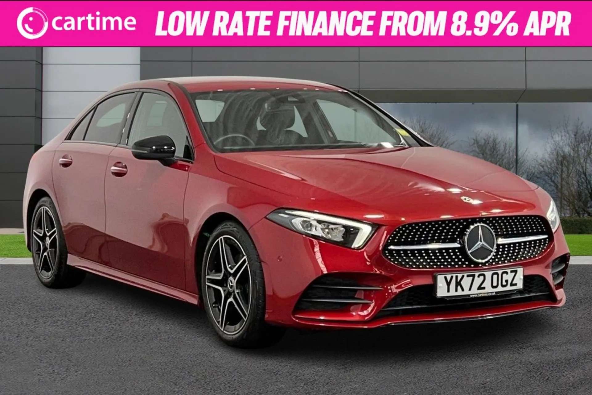 A 0 MERCEDES-BENZ A-CLASS 1.3 A 180 AMG LINE PREMIUM 4d 135 BHP Heated Seats, MBUX Multimedia System, Premium Package, Parking Package, Satellite Navigation Patagonia Red, 18In A 0 MERCEDES-BENZ A-CLASS 1.3 A 180 AMG LINE PREMIUM 4d 135 BHP Heated Seats, MBUX Multimedia System, Premium Package, Parking Package, Satellite Navigation Patagonia Red, 18In