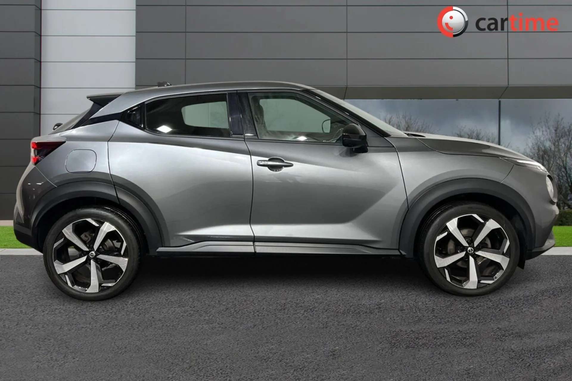 A 2021 NISSAN JUKE 1.0 DIG-T TEKNA DCT 5d 116 BHP Park Sensors, Bose Audio, Heated Seats, DAB, Bluetooth 19in Alloys, Gun Metallic Grey A 2021 NISSAN JUKE 1.0 DIG-T TEKNA DCT 5d 116 BHP Park Sensors, Bose Audio, Heated Seats, DAB, Bluetooth 19in Alloys, Gun Metallic Grey