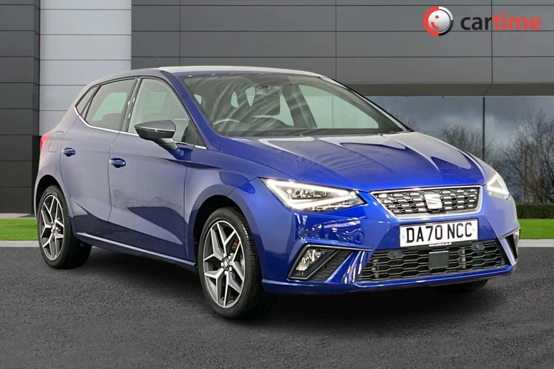 A 2020 SEAT IBIZA 1.0 TSI XCELLENCE LUX DSG 5d 109 BHP Rear View Camera, Front / Rear Parking Sensors, Digital Cockpit, LED Headlights, Tinted Windows Mystery Blue, 17I A 2020 SEAT IBIZA 1.0 TSI XCELLENCE LUX DSG 5d 109 BHP Rear View Camera, Front / Rear Parking Sensors, Digital Cockpit, LED Headlights, Tinted Windows Mystery Blue, 17I