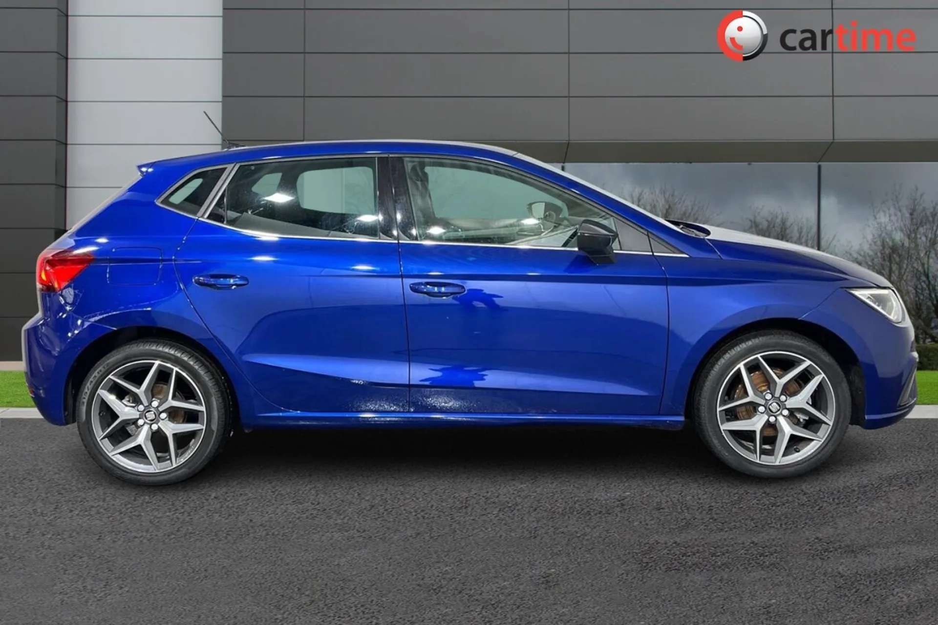 A 2020 SEAT IBIZA 1.0 TSI XCELLENCE LUX DSG 5d 109 BHP Rear View Camera, Front / Rear Parking Sensors, Digital Cockpit, LED Headlights, Tinted Windows Mystery Blue, 17I A 2020 SEAT IBIZA 1.0 TSI XCELLENCE LUX DSG 5d 109 BHP Rear View Camera, Front / Rear Parking Sensors, Digital Cockpit, LED Headlights, Tinted Windows Mystery Blue, 17I