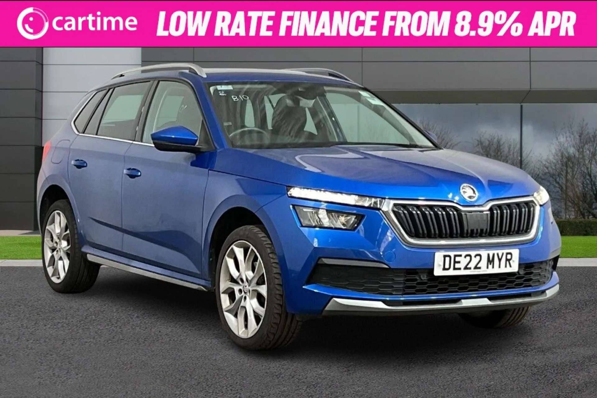 A 0 SKODA KAMIQ 1.5 SE L TSI DSG 5d 148 BHP DAB Radio, Cruise Control, Digital Instruments, Rear Park Sensors, Amundsen Touchscreen Energy Blue, 18In Alloy Wheels A 0 SKODA KAMIQ 1.5 SE L TSI DSG 5d 148 BHP DAB Radio, Cruise Control, Digital Instruments, Rear Park Sensors, Amundsen Touchscreen Energy Blue, 18In Alloy Wheels