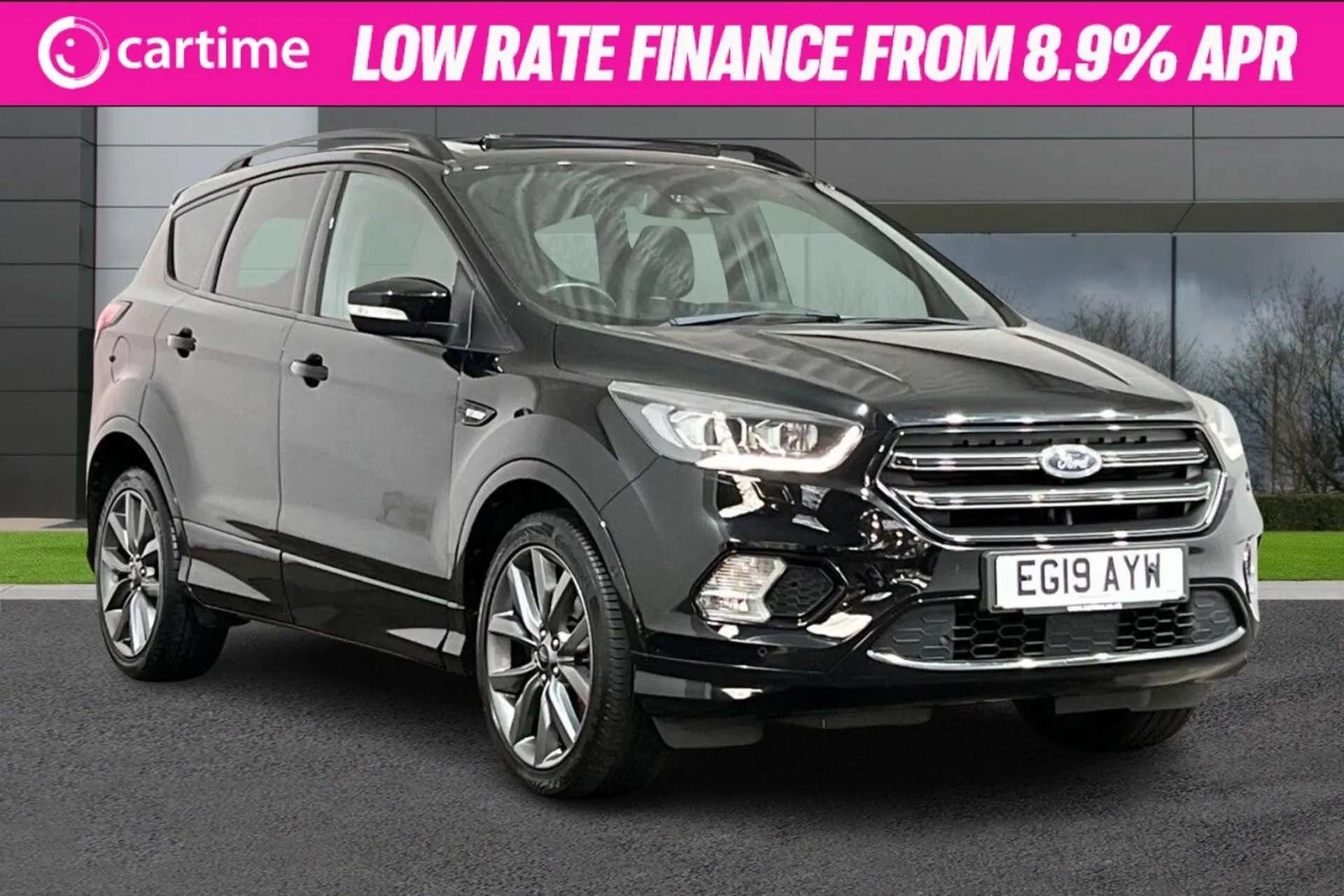 A 0 FORD KUGA 1.5 ST-LINE EDITION 5d 148 BHP Touchscreen, Apple CarPlay / Android Auto, Rear Parking Sensors, Satellite Navigation, DAB - Digital Radio Shadow Black A 0 FORD KUGA 1.5 ST-LINE EDITION 5d 148 BHP Touchscreen, Apple CarPlay / Android Auto, Rear Parking Sensors, Satellite Navigation, DAB - Digital Radio Shadow Black