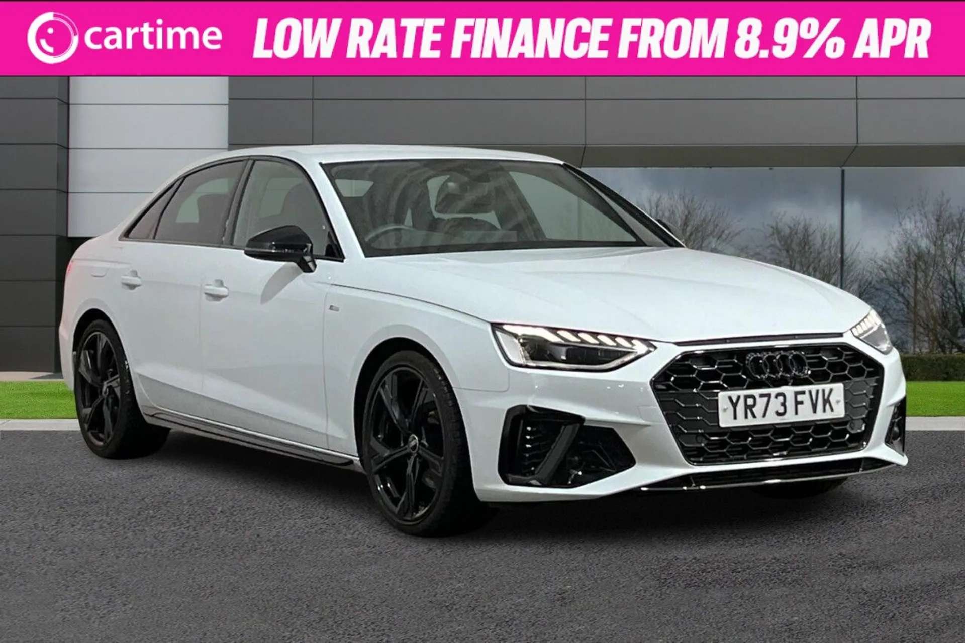 A 2023 AUDI A4 2.0 TFSI S LINE BLACK EDITION MHEV 4d 148 BHP Rear View Camera, Heated Seats, Audi Virtual Cockpit, Android Auto/Apple CarPlay, Electric Lumbar Glacie A 2023 AUDI A4 2.0 TFSI S LINE BLACK EDITION MHEV 4d 148 BHP Rear View Camera, Heated Seats, Audi Virtual Cockpit, Android Auto/Apple CarPlay, Electric Lumbar Glacie