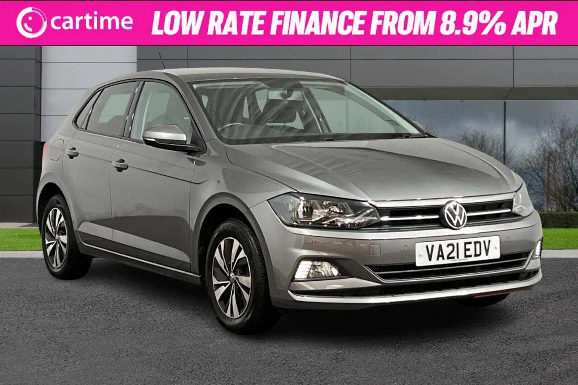 A 2021 VOLKSWAGEN POLO 1.0 MATCH TSI 5d 94 BHP 8in Touchscreen, Apple CarPlay / Android Auto, Front / Rear Park Sensors, Bluetooth, USB Connection 15in Alloys, Urano Grey A 2021 VOLKSWAGEN POLO 1.0 MATCH TSI 5d 94 BHP 8in Touchscreen, Apple CarPlay / Android Auto, Front / Rear Park Sensors, Bluetooth, USB Connection 15in Alloys, Urano Grey