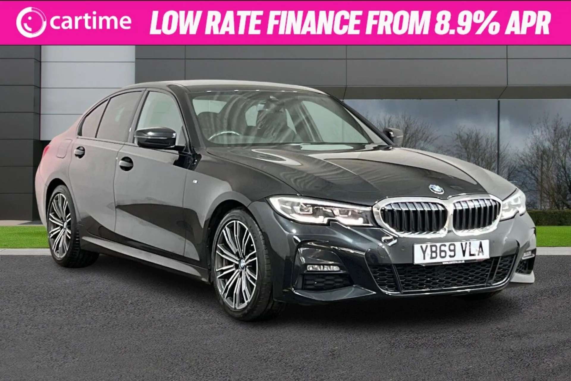 A 2020 BMW 3 SERIES 2.0 320I M SPORT 4d 181 BHP 10in Sat Nav, Heated Leather, Parking Sensors, Climate Control, Cruise Control Black Sapphire, 18in Alloys A 2020 BMW 3 SERIES 2.0 320I M SPORT 4d 181 BHP 10in Sat Nav, Heated Leather, Parking Sensors, Climate Control, Cruise Control Black Sapphire, 18in Alloys