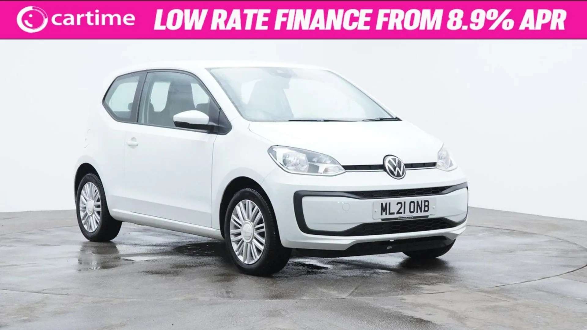 A 2021 VOLKSWAGEN UP 1.0 BASE 3d 65 BHP Bluetooth, DAB - Digital Radio, USB Connection, Air Conditioning, 15in Alloys 15in Alloys / Pure White A 2021 VOLKSWAGEN UP 1.0 BASE 3d 65 BHP Bluetooth, DAB - Digital Radio, USB Connection, Air Conditioning, 15in Alloys 15in Alloys / Pure White