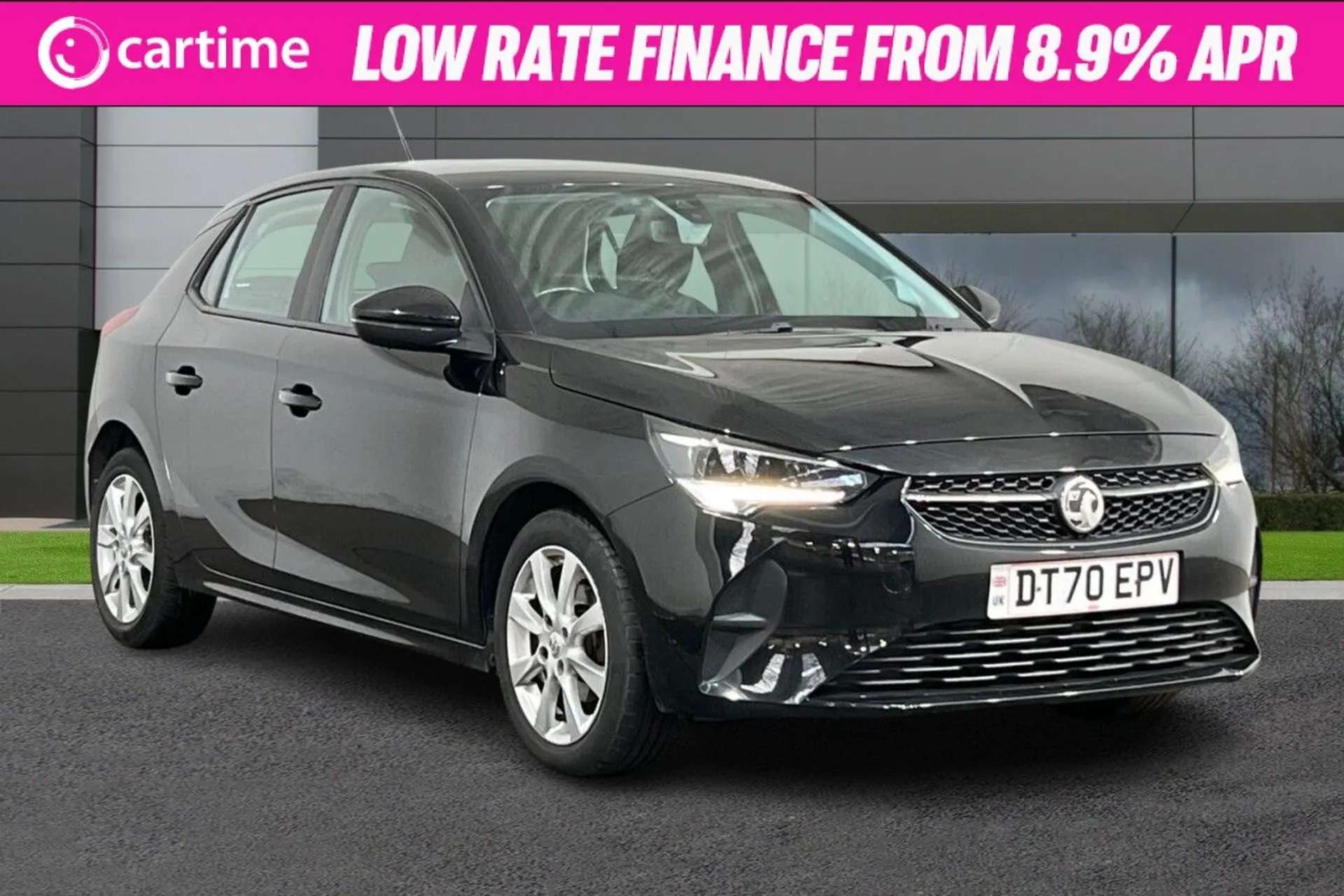 A 2021 VAUXHALL CORSA 1.2 SE 5d 74 BHP 7in Touchscreen, Air Conditioning, DAB / Bluetooth, Apple CarPlay / Android Auto, 16in Alloys Diamond Black, 16-Inch Alloy Wheels A 2021 VAUXHALL CORSA 1.2 SE 5d 74 BHP 7in Touchscreen, Air Conditioning, DAB / Bluetooth, Apple CarPlay / Android Auto, 16in Alloys Diamond Black, 16-Inch Alloy Wheels