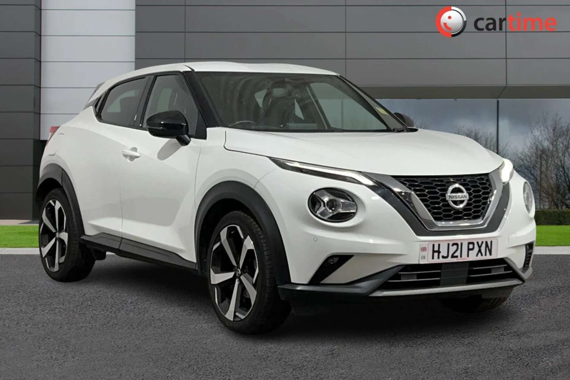 A 2021 NISSAN JUKE 1.0 DIG-T TEKNA 5d 113 BHP 8in Satellite Navigation Display, Apple CarPlay / Android Auto, 360 Degree Parking Camera / Sensors, BOSE Sound / DAB / Blu A 2021 NISSAN JUKE 1.0 DIG-T TEKNA 5d 113 BHP 8in Satellite Navigation Display, Apple CarPlay / Android Auto, 360 Degree Parking Camera / Sensors, BOSE Sound / DAB / Blu
