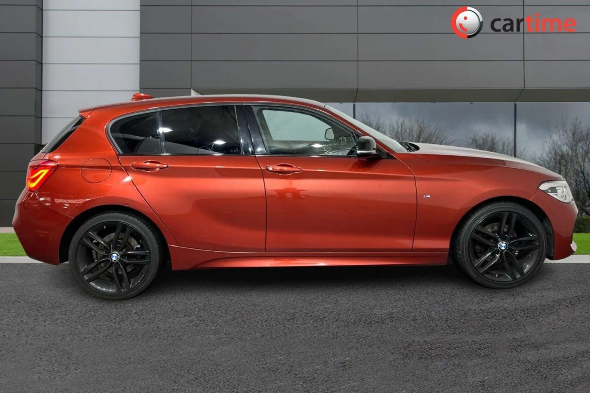 A 0 BMW 1 SERIES 2.0 120I M SPORT 5d 181 BHP Satellite Navigation, Bluetooth, DAB - Digital Radio, 18-Inch Alloys, Alcantara Sunset Orange, 18-Inch Alloy Wheels A 0 BMW 1 SERIES 2.0 120I M SPORT 5d 181 BHP Satellite Navigation, Bluetooth, DAB - Digital Radio, 18-Inch Alloys, Alcantara Sunset Orange, 18-Inch Alloy Wheels