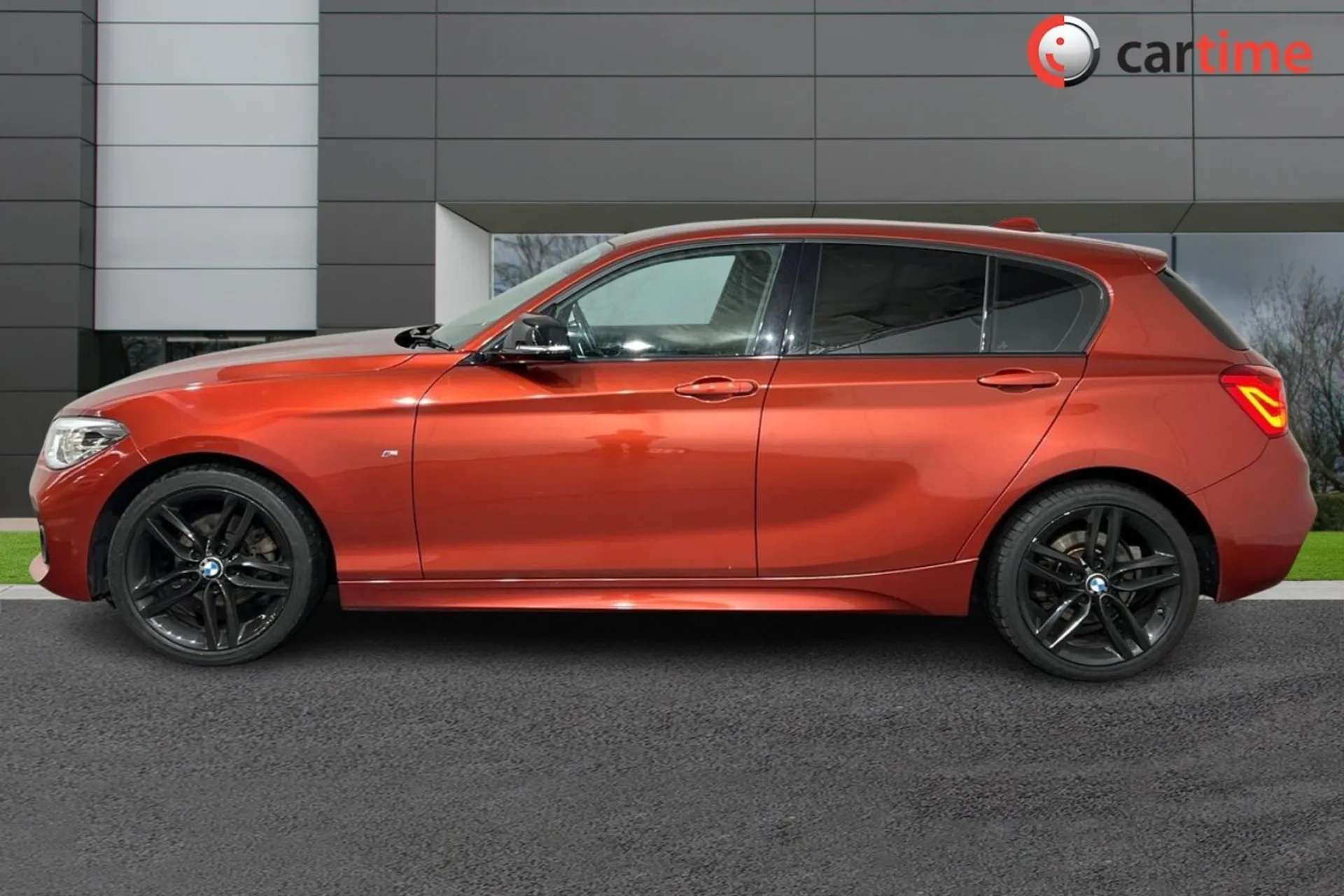 A 0 BMW 1 SERIES 2.0 120I M SPORT 5d 181 BHP Satellite Navigation, Bluetooth, DAB - Digital Radio, 18-Inch Alloys, Alcantara Sunset Orange, 18-Inch Alloy Wheels A 0 BMW 1 SERIES 2.0 120I M SPORT 5d 181 BHP Satellite Navigation, Bluetooth, DAB - Digital Radio, 18-Inch Alloys, Alcantara Sunset Orange, 18-Inch Alloy Wheels