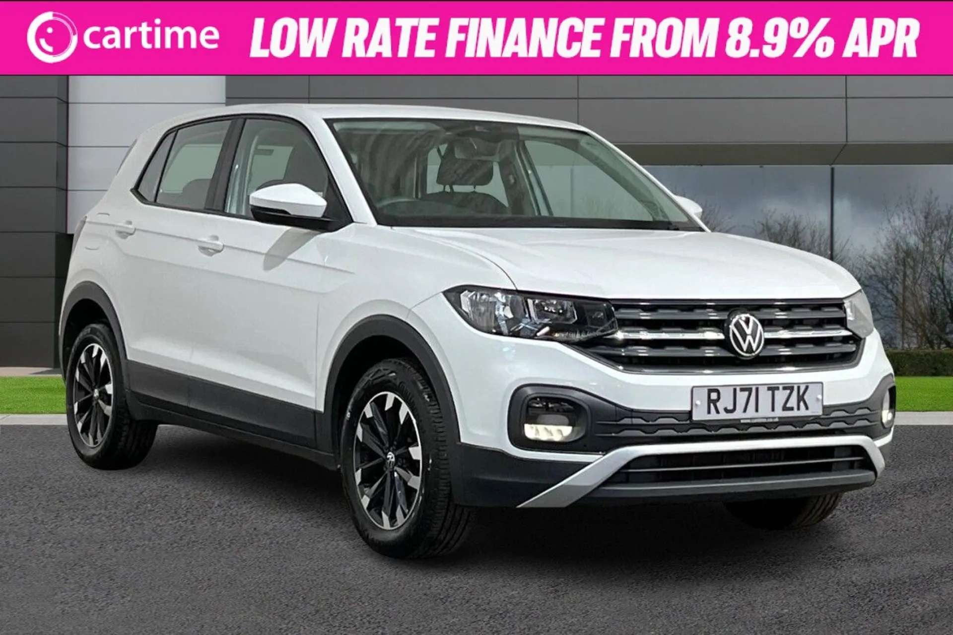 A 2022 VOLKSWAGEN T-CROSS 1.0 S TSI 5d 94 BHP 8In Touchscreen, DAB - Digital Radio, Bluetooth, USB, Air Conditioning Pure White, 17in Alloys A 2022 VOLKSWAGEN T-CROSS 1.0 S TSI 5d 94 BHP 8In Touchscreen, DAB - Digital Radio, Bluetooth, USB, Air Conditioning Pure White, 17in Alloys