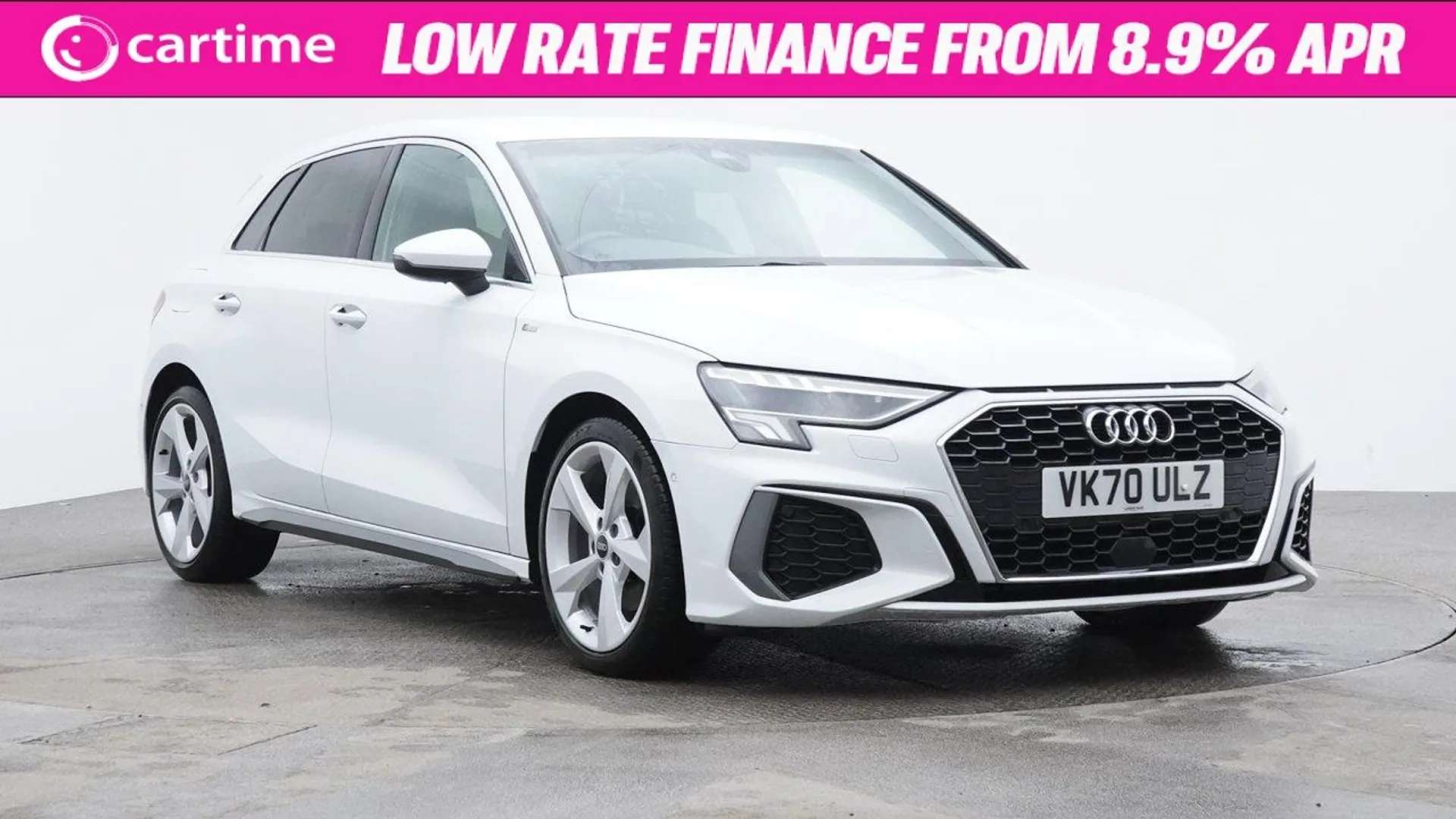 A 2020 AUDI A3 1.0 SPORTBACK TFSI S LINE MHEV 5d 109 BHP 10.1in Media Display, Audi Virtual Cockpit, Apple CarPlay / Android Auto, Satellite Navigation, Leather Inte A 2020 AUDI A3 1.0 SPORTBACK TFSI S LINE MHEV 5d 109 BHP 10.1in Media Display, Audi Virtual Cockpit, Apple CarPlay / Android Auto, Satellite Navigation, Leather Inte