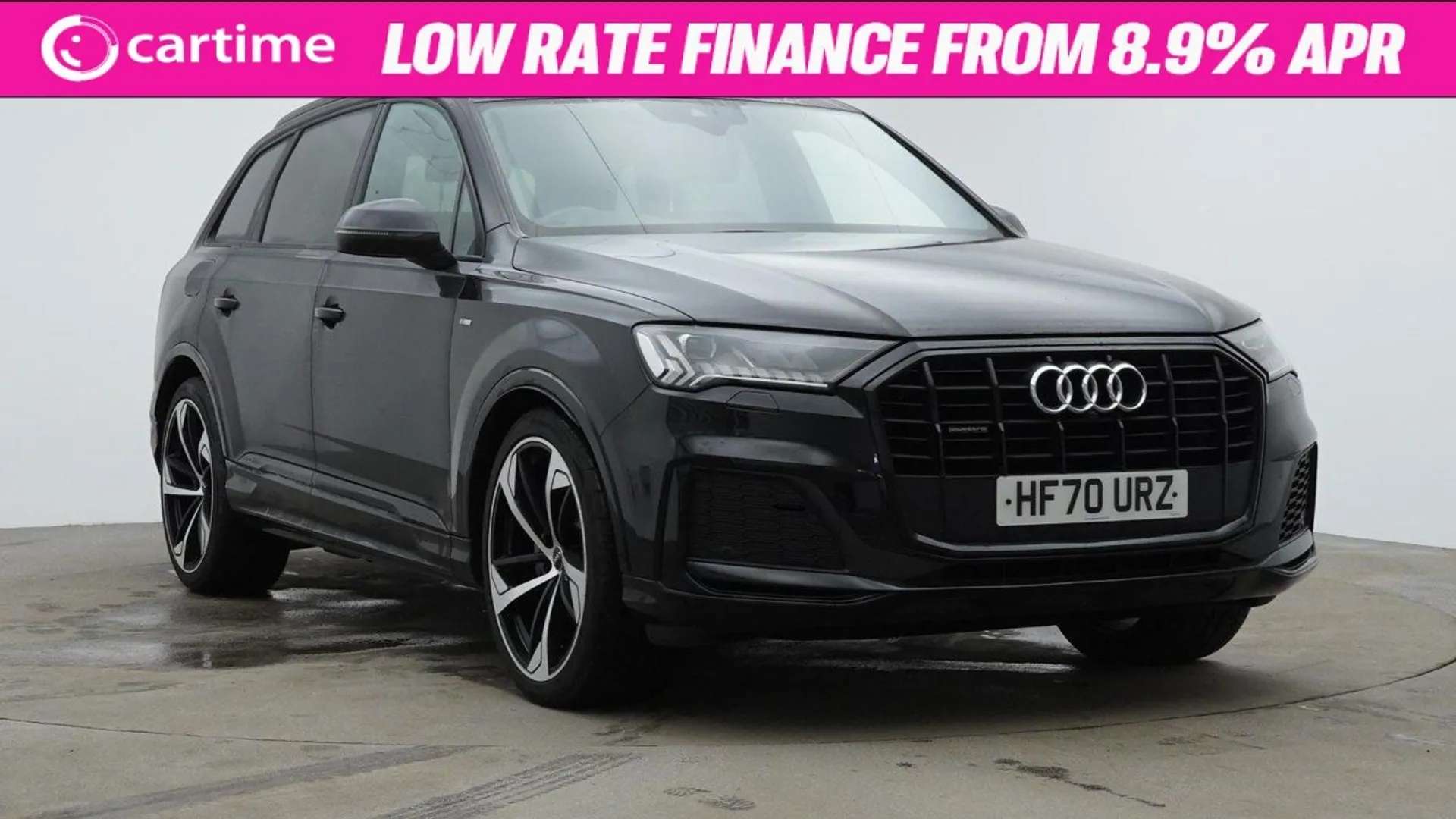 A 2020 AUDI Q7 3.0 TDI QUATTRO S LINE BLACK EDITION MHEV 5d 282 BHP Apple CarPlay / Android Auto, Rear View Camera, Audi Parking System Plus, Audi Virtual Cockpit, F A 2020 AUDI Q7 3.0 TDI QUATTRO S LINE BLACK EDITION MHEV 5d 282 BHP Apple CarPlay / Android Auto, Rear View Camera, Audi Parking System Plus, Audi Virtual Cockpit, F