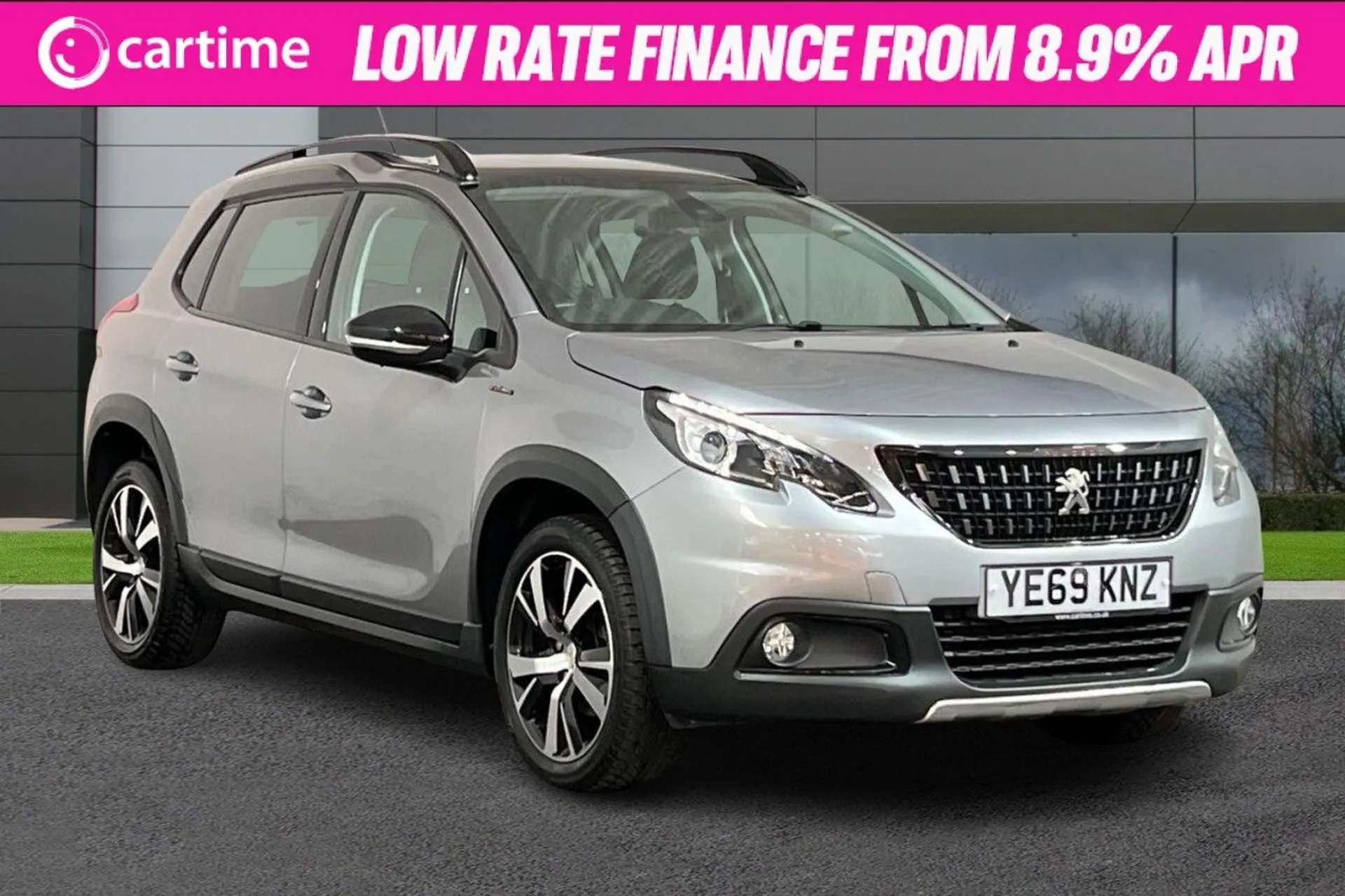 A 2019 PEUGEOT 2008 1.2 PURETECH S/S GT LINE 5d 129 BHP Panoramic Glass Roof, 7in Touchscreen, Reverse Camera, Parking Sensors - Rear, Satellite Navigation Hurricane Grey A 2019 PEUGEOT 2008 1.2 PURETECH S/S GT LINE 5d 129 BHP Panoramic Glass Roof, 7in Touchscreen, Reverse Camera, Parking Sensors - Rear, Satellite Navigation Hurricane Grey