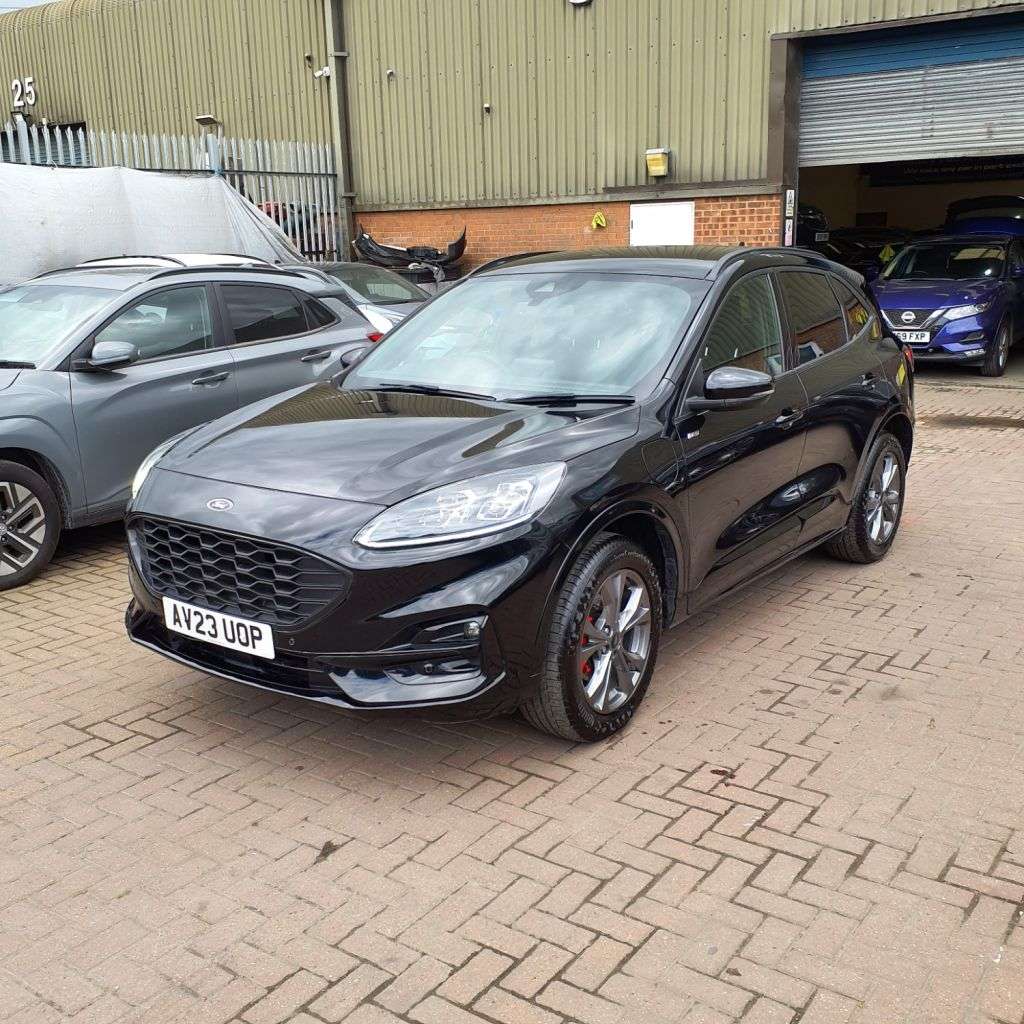 A 2023 FORD KUGA 2.5 Duratec 14.4kWh ST-Line Edition SUV 5dr Petrol Plug-in Hybrid CVT Euro A 2023 FORD KUGA 2.5 Duratec 14.4kWh ST-Line Edition SUV 5dr Petrol Plug-in Hybrid CVT Euro