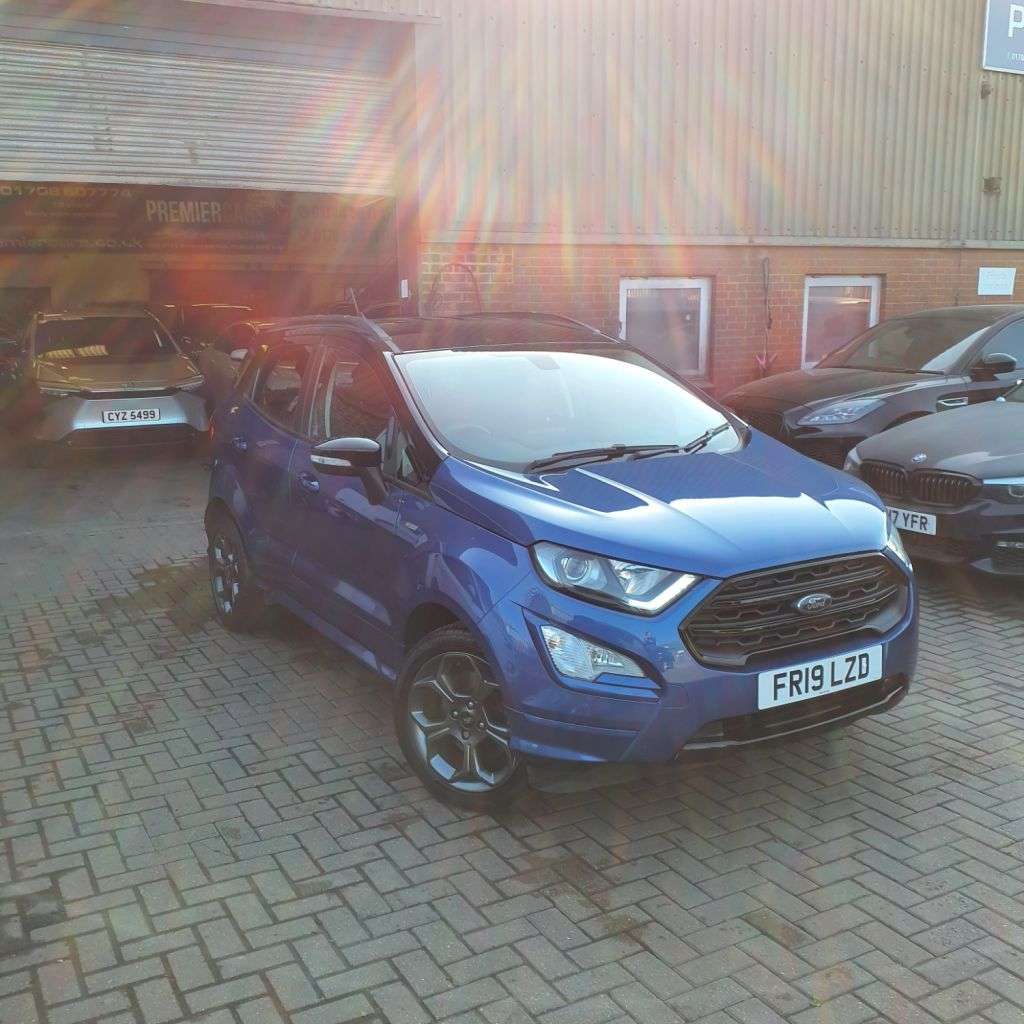 A 2019 FORD ECOSPORT 1.0T EcoBoost GPF ST-Line SUV 5dr Petrol Manual Euro 6 (s/s) (125 ps) 6 MON A 2019 FORD ECOSPORT 1.0T EcoBoost GPF ST-Line SUV 5dr Petrol Manual Euro 6 (s/s) (125 ps) 6 MON