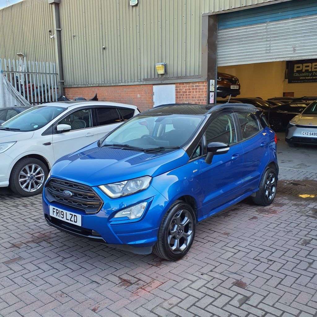 A 2019 FORD ECOSPORT 1.0T EcoBoost GPF ST-Line SUV 5dr Petrol Manual Euro 6 (s/s) (125 ps) 6 MON A 2019 FORD ECOSPORT 1.0T EcoBoost GPF ST-Line SUV 5dr Petrol Manual Euro 6 (s/s) (125 ps) 6 MON
