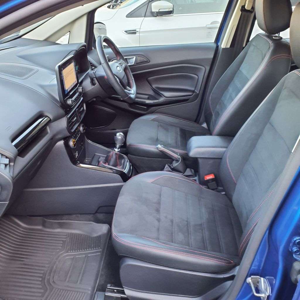 A 2019 FORD ECOSPORT 1.0T EcoBoost GPF ST-Line SUV 5dr Petrol Manual Euro 6 (s/s) (125 ps) 6 MON A 2019 FORD ECOSPORT 1.0T EcoBoost GPF ST-Line SUV 5dr Petrol Manual Euro 6 (s/s) (125 ps) 6 MON