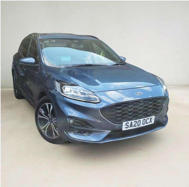 A 2020 FORD KUGA 2.5 EcoBoost Duratec 14.4kWh ST-Line First Edition SUV 5dr Petrol Plug-in H A 2020 FORD KUGA 2.5 EcoBoost Duratec 14.4kWh ST-Line First Edition SUV 5dr Petrol Plug-in H