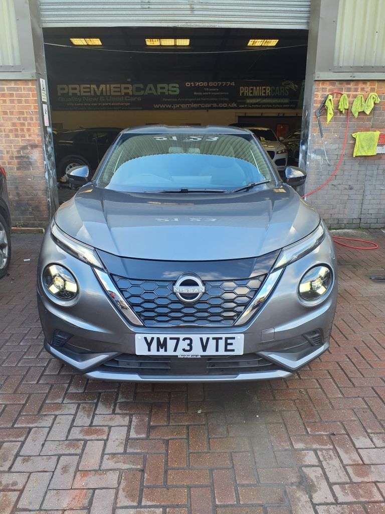 A 2024 NISSAN JUKE 1.6 N-Connecta SUV 5dr Petrol Hybrid Auto Euro 6 (143 ps) 6 MONTHS WARRANTY A 2024 NISSAN JUKE 1.6 N-Connecta SUV 5dr Petrol Hybrid Auto Euro 6 (143 ps) 6 MONTHS WARRANTY