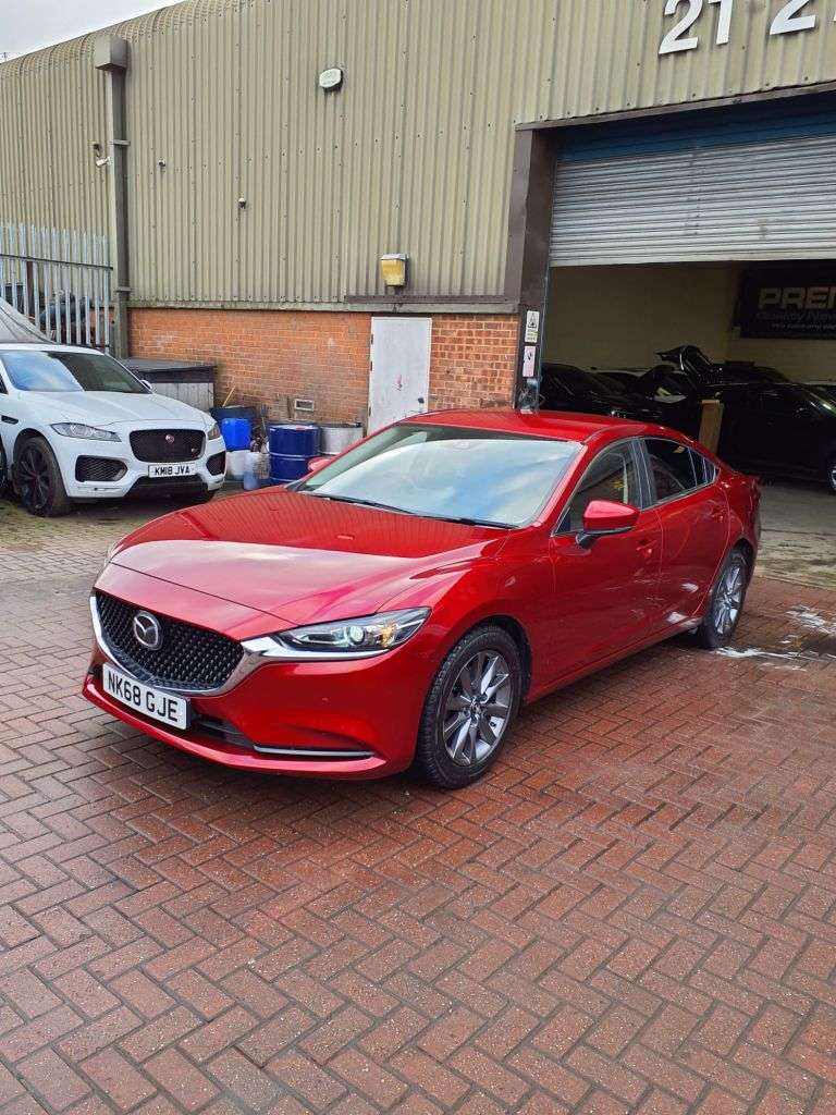 A 2019 MAZDA MAZDA6 2.0 SKYACTIV-G SE-L Nav+ Saloon 4dr Petrol Auto Euro 6 (s/s) (145 ps) 6 MON A 2019 MAZDA MAZDA6 2.0 SKYACTIV-G SE-L Nav+ Saloon 4dr Petrol Auto Euro 6 (s/s) (145 ps) 6 MON