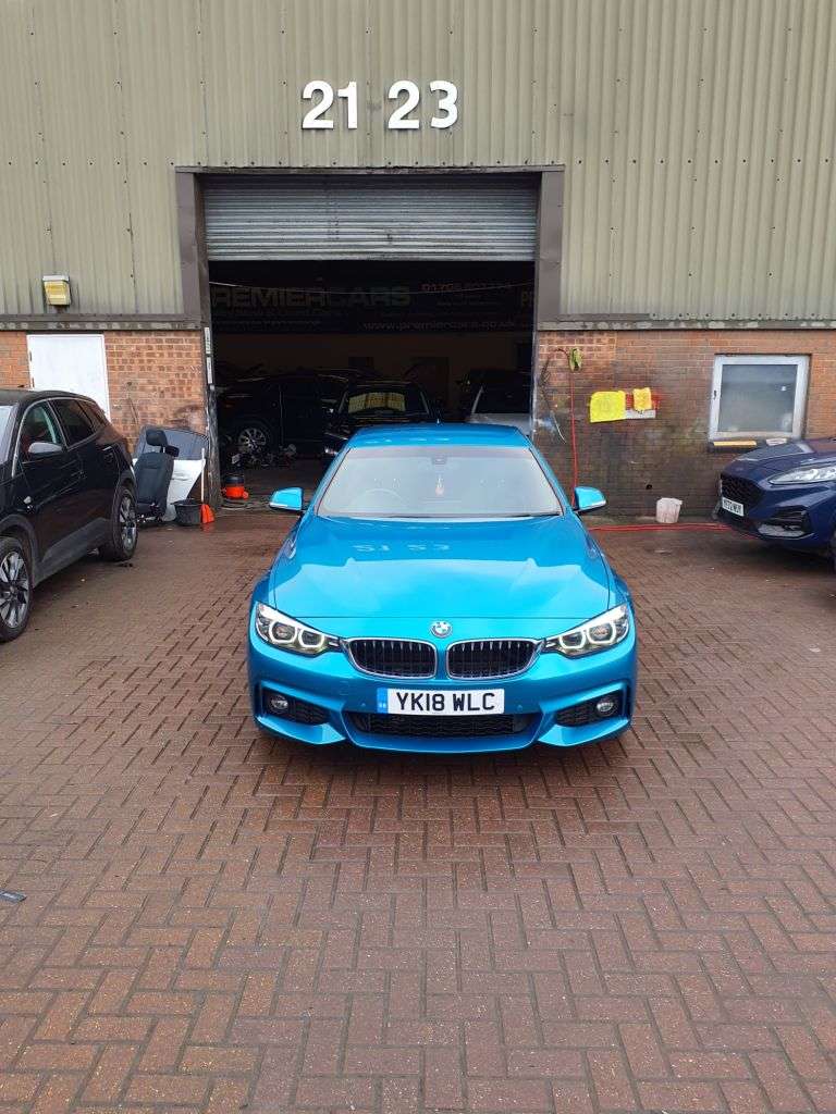 A 2018 BMW 4 SERIES GRAN COUPE 2.0 430i M Sport Hatchback 5dr Petrol Auto Euro 6 (s/s) (252 ps) 6 MONTH WA A 2018 BMW 4 SERIES GRAN COUPE 2.0 430i M Sport Hatchback 5dr Petrol Auto Euro 6 (s/s) (252 ps) 6 MONTH WA