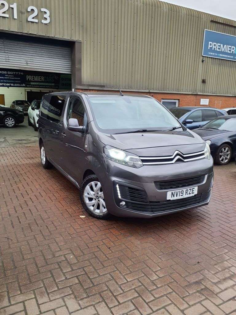 A 2019 CITROEN DISPATCH 2.0 BlueHDi 1250 Enterprise Plus M Crew Van Double Cab 6dr Diesel EAT6 MWB A 2019 CITROEN DISPATCH 2.0 BlueHDi 1250 Enterprise Plus M Crew Van Double Cab 6dr Diesel EAT6 MWB