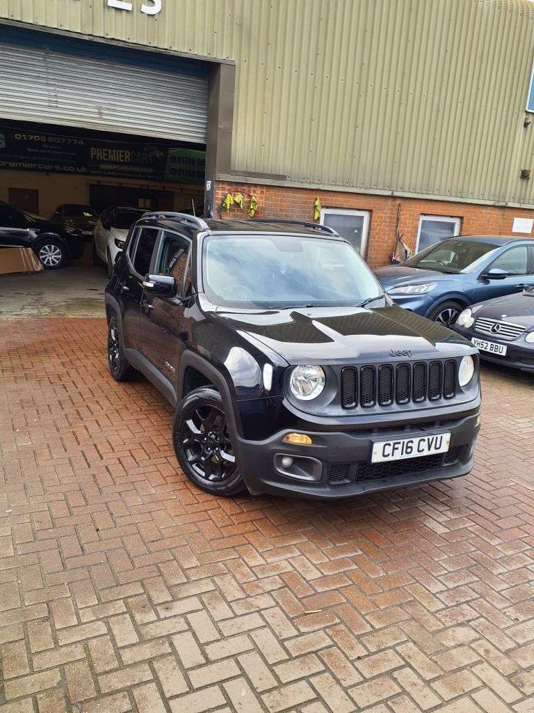A 2016 JEEP RENEGADE 1.6 MultiJetII Longitude SUV 5dr Diesel Manual Euro 6 (s/s) (120 ps) 3 MONT A 2016 JEEP RENEGADE 1.6 MultiJetII Longitude SUV 5dr Diesel Manual Euro 6 (s/s) (120 ps) 3 MONT