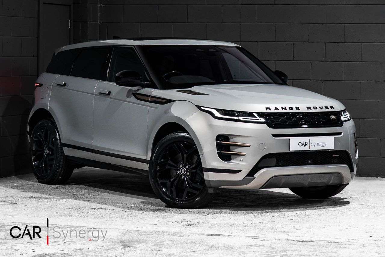 A 2021 LAND ROVER RANGE ROVER EVOQUE 2.0 P250 MHEV R-Dynamic SE SUV 5dr Petrol Auto 4WD Euro 6 (s/s) (249 ps) / A 2021 LAND ROVER RANGE ROVER EVOQUE 2.0 P250 MHEV R-Dynamic SE SUV 5dr Petrol Auto 4WD Euro 6 (s/s) (249 ps) /