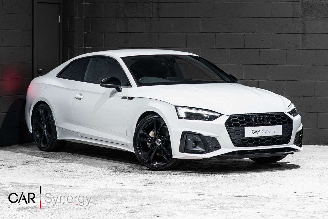 A 2022 AUDI A5 2.0 TFSI 40 Black Edition Coupe 2dr Petrol S Tronic Euro 6 (s/s) (204 ps) / A 2022 AUDI A5 2.0 TFSI 40 Black Edition Coupe 2dr Petrol S Tronic Euro 6 (s/s) (204 ps) /