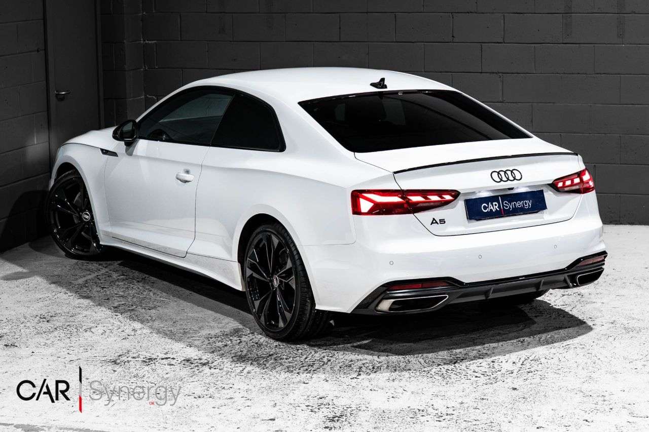 A 2022 AUDI A5 2.0 TFSI 40 Black Edition Coupe 2dr Petrol S Tronic Euro 6 (s/s) (204 ps) / A 2022 AUDI A5 2.0 TFSI 40 Black Edition Coupe 2dr Petrol S Tronic Euro 6 (s/s) (204 ps) /