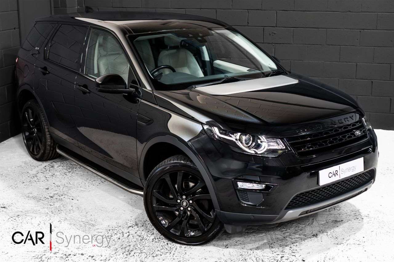 A 2017 LAND ROVER DISCOVERY SPORT 2.0 TD4 HSE Black SUV 5dr Diesel Auto 4WD Euro 6 (s/s) (180 ps) / 1 OWNER F A 2017 LAND ROVER DISCOVERY SPORT 2.0 TD4 HSE Black SUV 5dr Diesel Auto 4WD Euro 6 (s/s) (180 ps) / 1 OWNER F