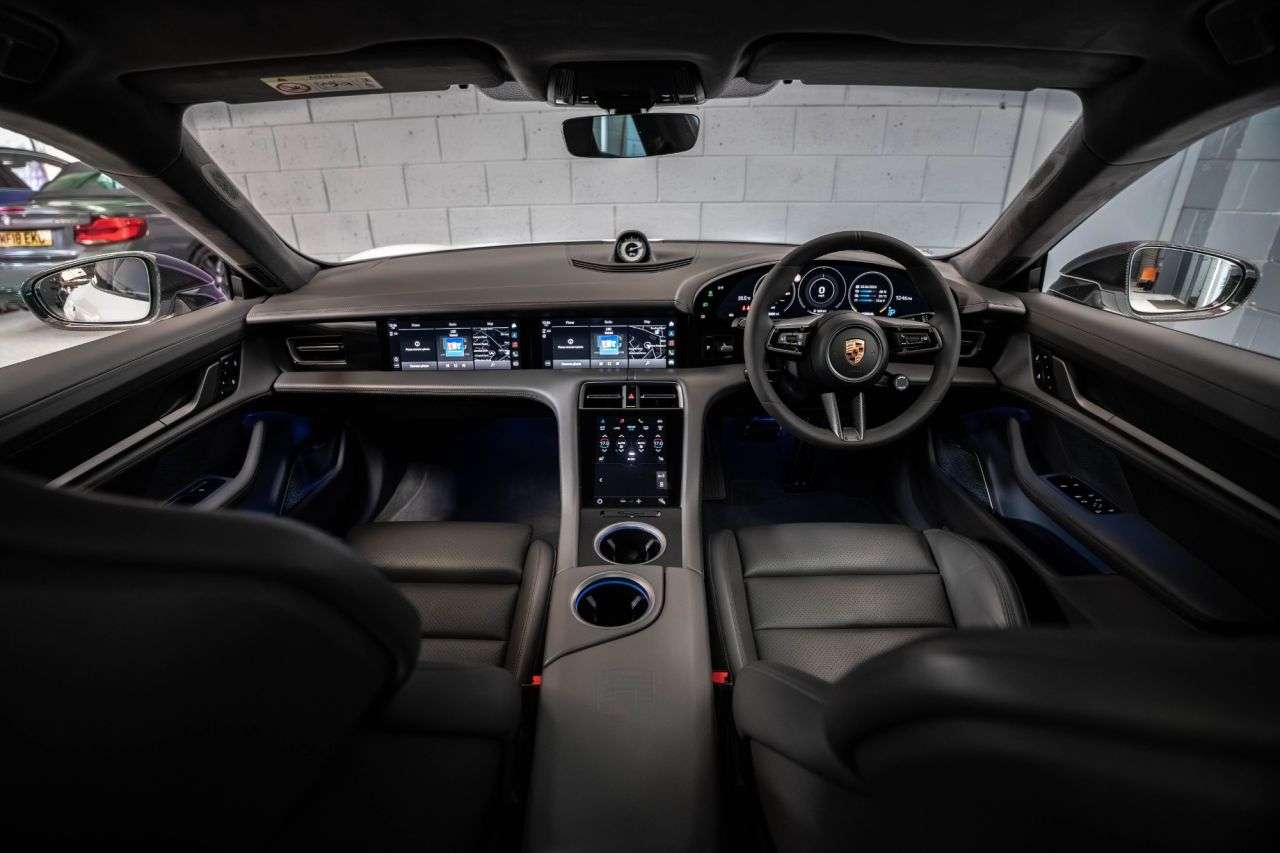 A 2020 PORSCHE TAYCAN Performance Plus 93.4kWh Turbo Saloon 4dr Electric Auto 4WD (680 ps) / £31, A 2020 PORSCHE TAYCAN Performance Plus 93.4kWh Turbo Saloon 4dr Electric Auto 4WD (680 ps) / £31,