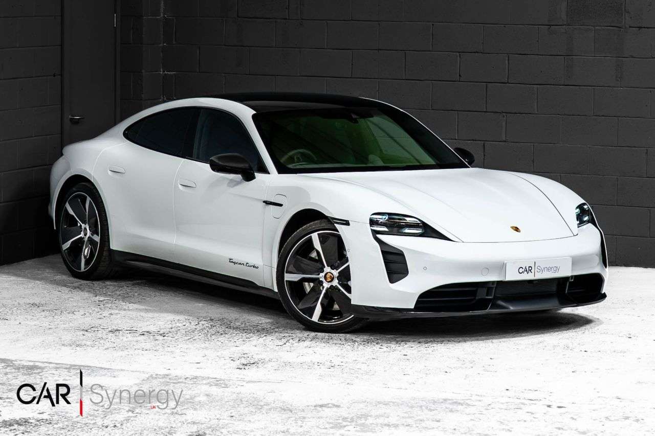 A 2020 PORSCHE TAYCAN Performance Plus 93.4kWh Turbo Saloon 4dr Electric Auto 4WD (680 ps) / £31, A 2020 PORSCHE TAYCAN Performance Plus 93.4kWh Turbo Saloon 4dr Electric Auto 4WD (680 ps) / £31,