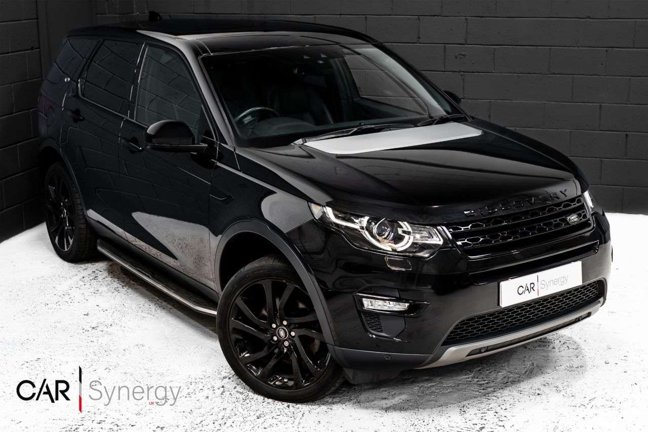 A 2018 LAND ROVER DISCOVERY SPORT 2.0 TD4 HSE Black SUV 5dr Diesel Auto 4WD Euro 6 (s/s) (180 ps) / STUNNING A 2018 LAND ROVER DISCOVERY SPORT 2.0 TD4 HSE Black SUV 5dr Diesel Auto 4WD Euro 6 (s/s) (180 ps) / STUNNING