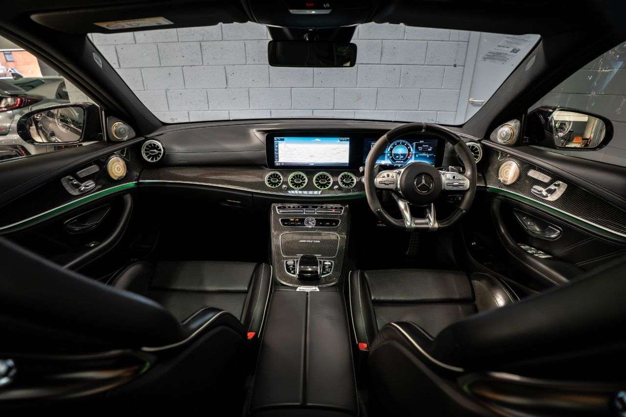 A 2018 MERCEDES-BENZ E CLASS 4.0 E63 V8 BiTurbo AMG S Saloon 4dr Petrol SpdS MCT 4MATIC+ Euro 6 (s/s) (6 A 2018 MERCEDES-BENZ E CLASS 4.0 E63 V8 BiTurbo AMG S Saloon 4dr Petrol SpdS MCT 4MATIC+ Euro 6 (s/s) (6