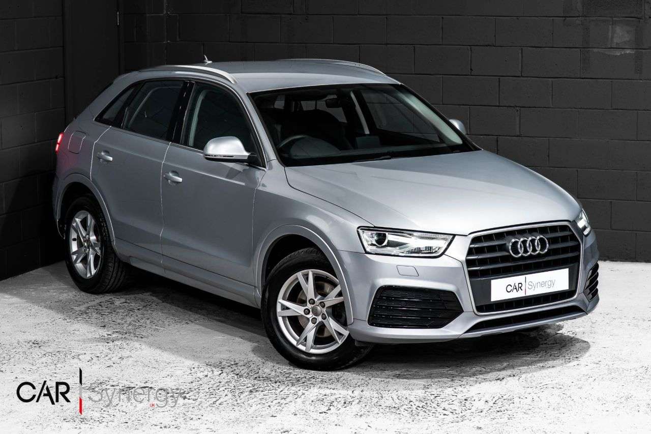 A 2017 AUDI Q3 1.4 TFSI CoD Sport SUV 5dr Petrol S Tronic Euro 6 (s/s) (150 ps) / FULL AUD A 2017 AUDI Q3 1.4 TFSI CoD Sport SUV 5dr Petrol S Tronic Euro 6 (s/s) (150 ps) / FULL AUD