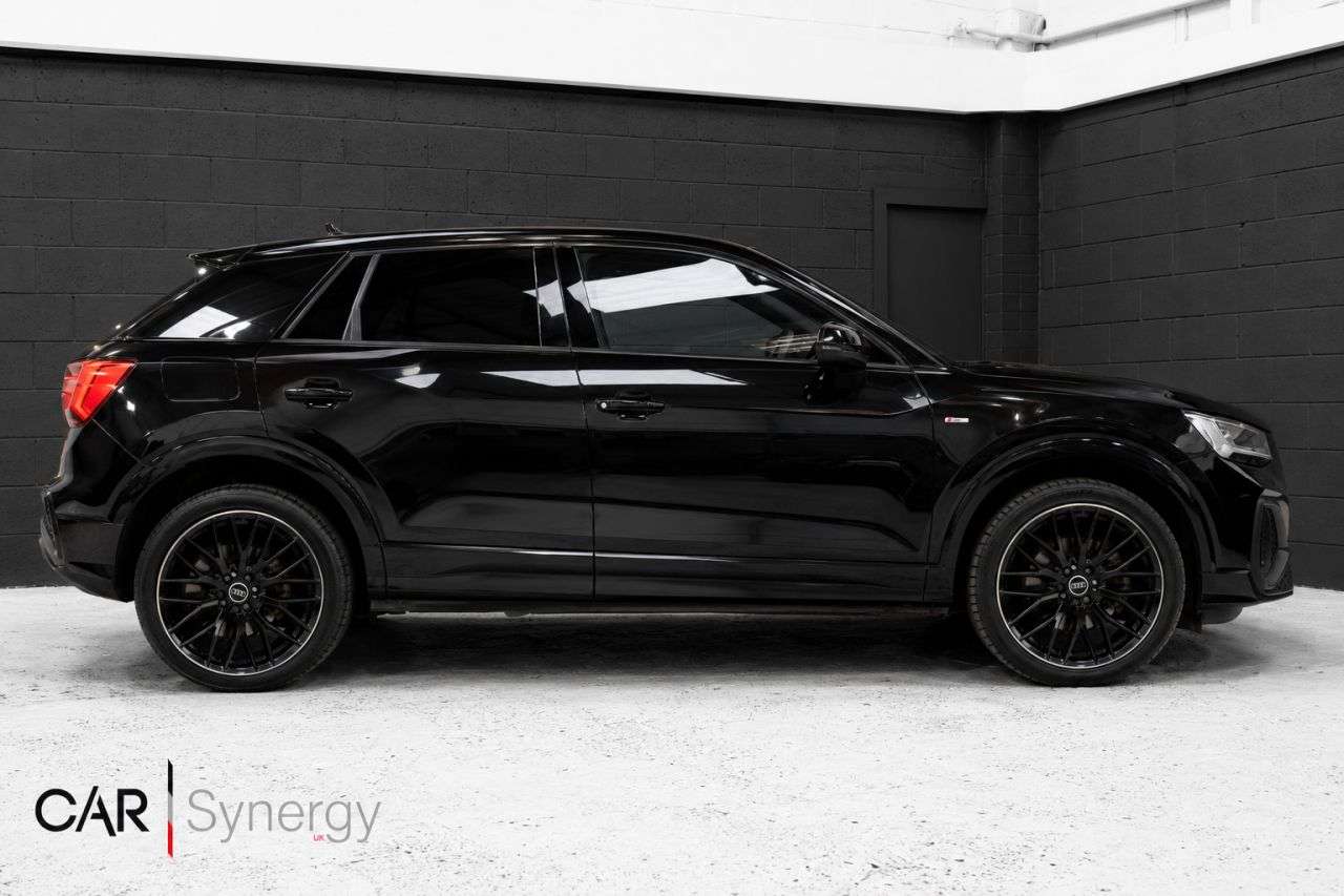 A 2021 AUDI Q2 1.5 TFSI CoD 35 Black Edition SUV 5dr Petrol S Tronic Euro 6 (s/s) (150 ps) A 2021 AUDI Q2 1.5 TFSI CoD 35 Black Edition SUV 5dr Petrol S Tronic Euro 6 (s/s) (150 ps)