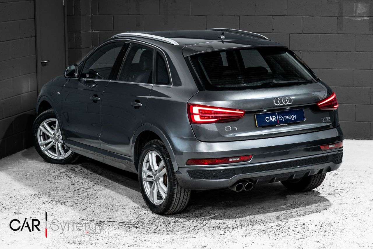 A 2018 AUDI Q3 2.0 TFSI S line Edition SUV 5dr Petrol S Tronic quattro Euro 6 (s/s) (180 p A 2018 AUDI Q3 2.0 TFSI S line Edition SUV 5dr Petrol S Tronic quattro Euro 6 (s/s) (180 p