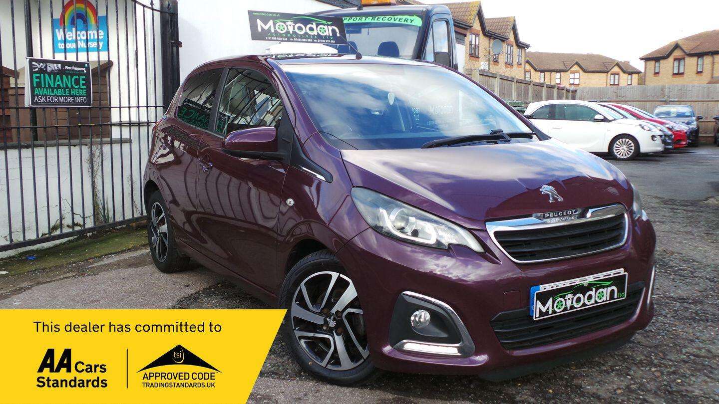 A 2015 PEUGEOT 108 1.2 PureTech Allure Euro 6 5dr A 2015 PEUGEOT 108 1.2 PureTech Allure Euro 6 5dr