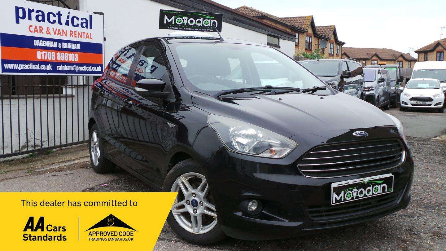 A 2017 FORD KA+ 1.2 Ti-VCT Zetec Euro 6 5dr A 2017 FORD KA+ 1.2 Ti-VCT Zetec Euro 6 5dr