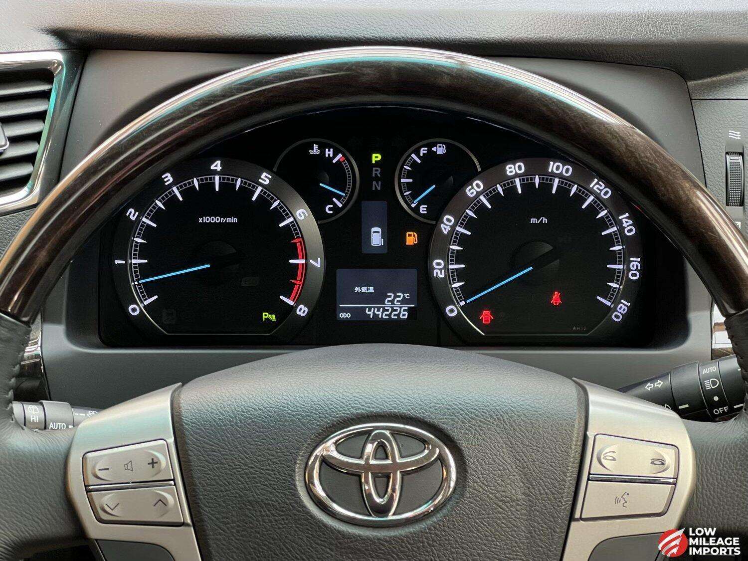 2012 TOYOTA ALPHARD 2012 TOYOTA ALPHARD