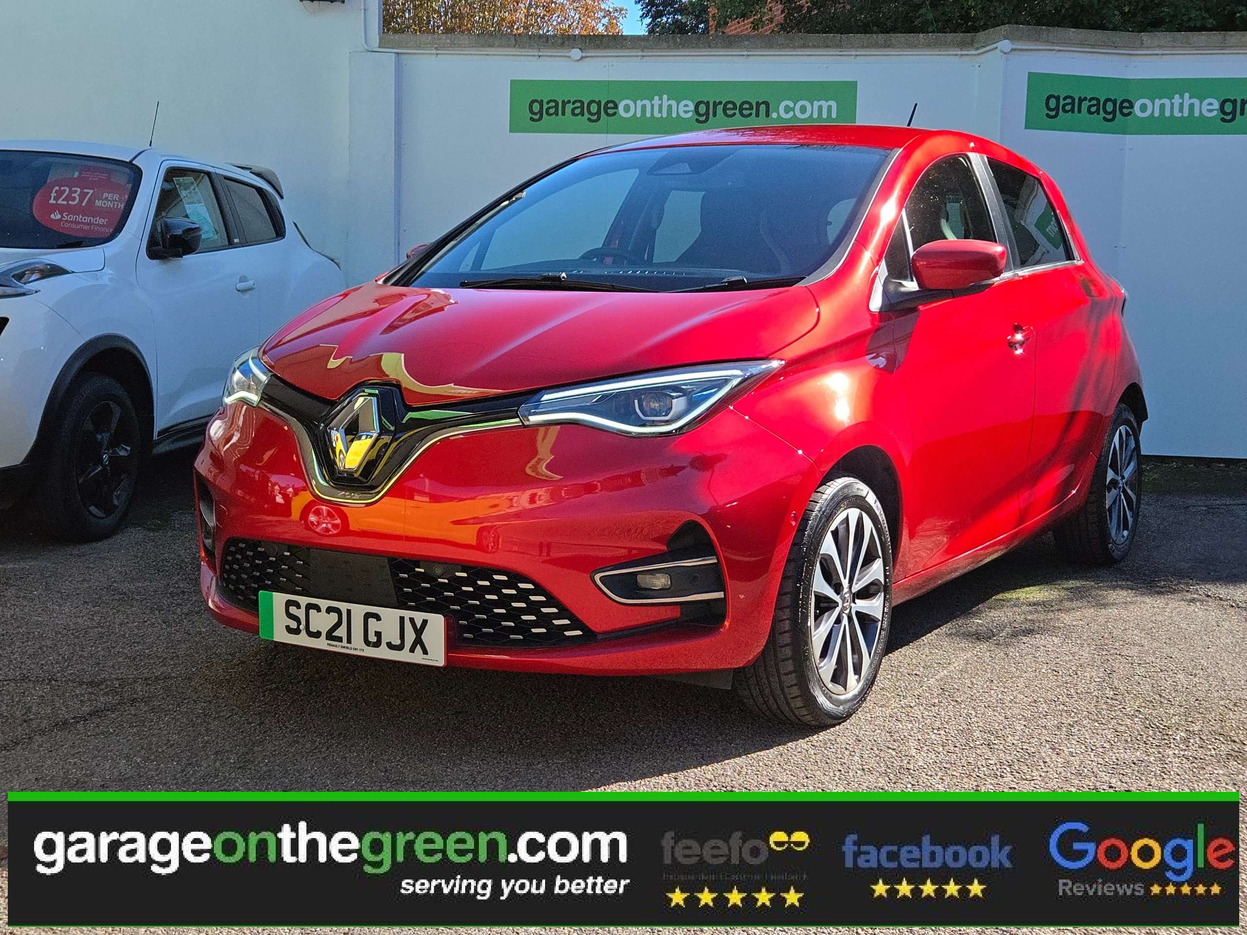 A 2021 RENAULT ZOE R135 EV50 52kWh GT Line Electric Auto (Rapid Charge) (134 bhp) 5dr A 2021 RENAULT ZOE R135 EV50 52kWh GT Line Electric Auto (Rapid Charge) (134 bhp) 5dr