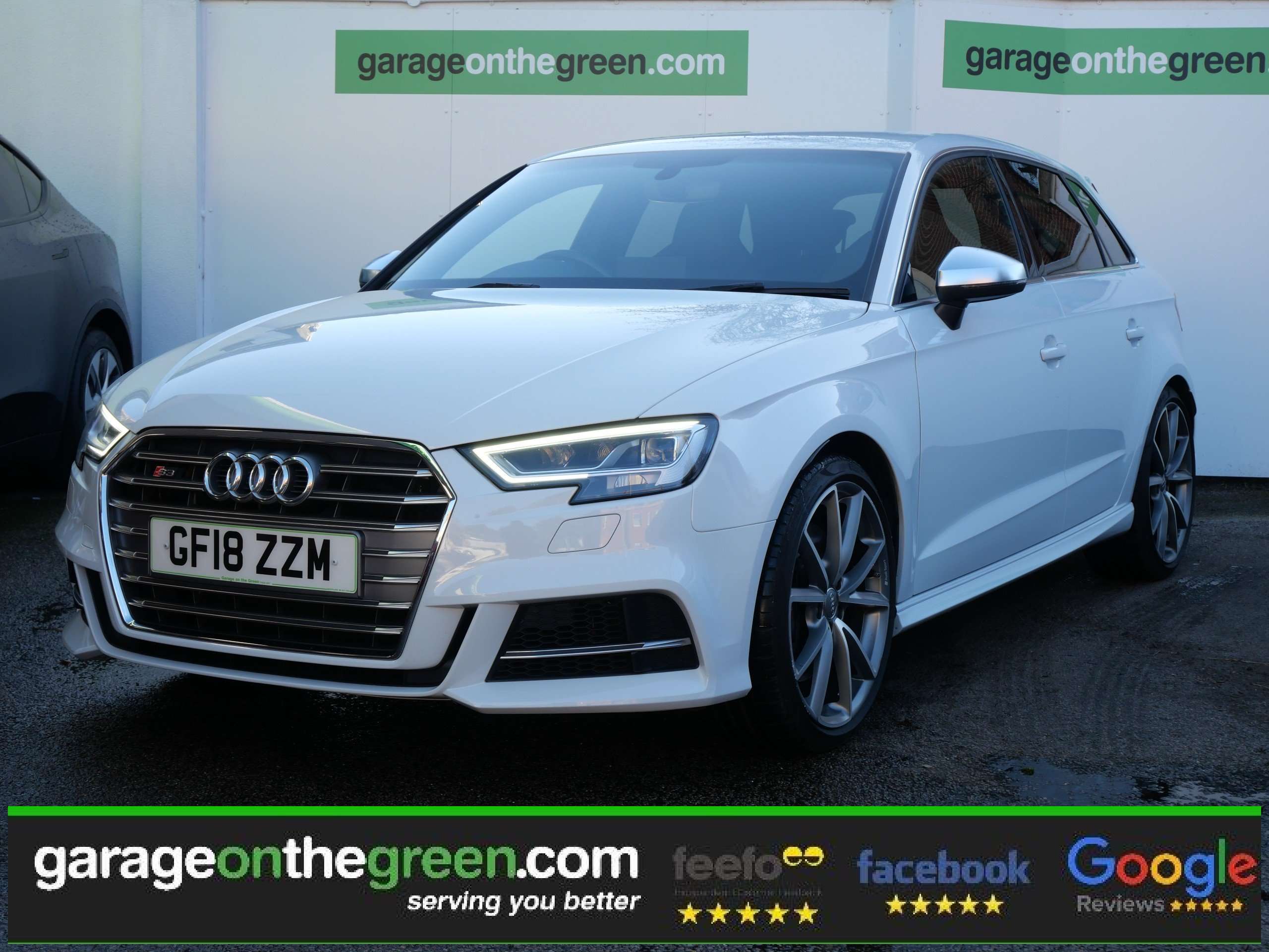 A 2018 AUDI S3 2.0 TFSI Sportback S Tronic quattro Euro 6 (s/s) (310 ps) 5dr Only 14000 Miles A 2018 AUDI S3 2.0 TFSI Sportback S Tronic quattro Euro 6 (s/s) (310 ps) 5dr Only 14000 Miles